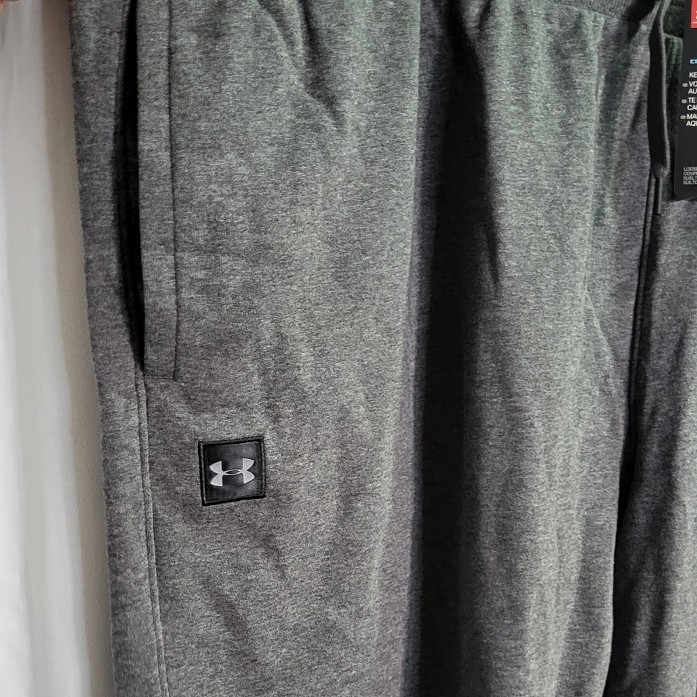 Under Armour Men's NWT Gray UA Rival Fleece Jogger Pants Size 5XL - Picture 6 of 12